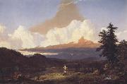 Frederic Edwin Church To the Memory of Cole oil painting reproduction